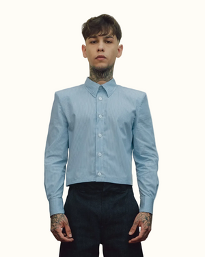 Pinstripe Architect's Shirt