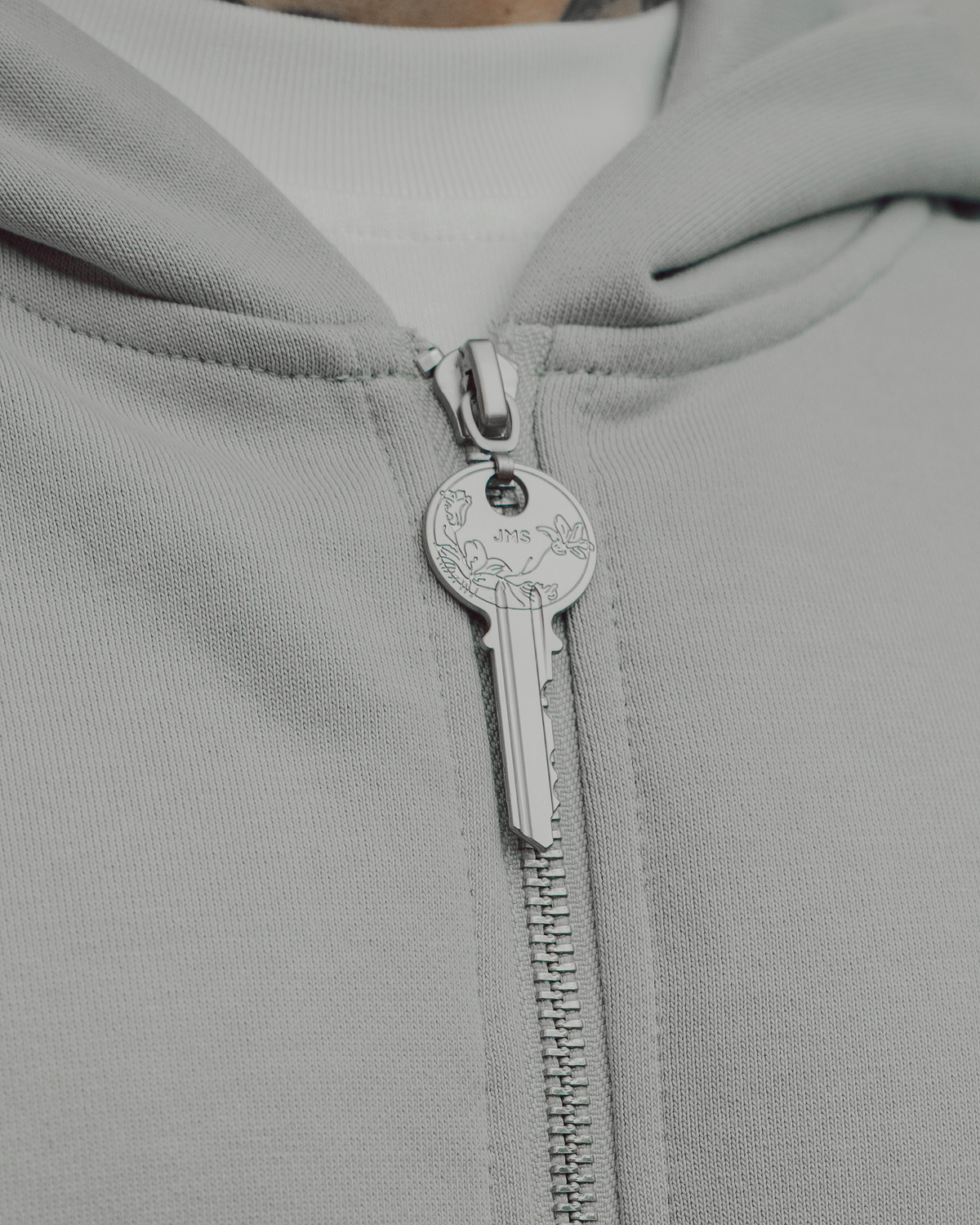 JMS Zip-Through Hoodie